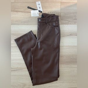 Dynamite Gisele Faux Leather Pants
